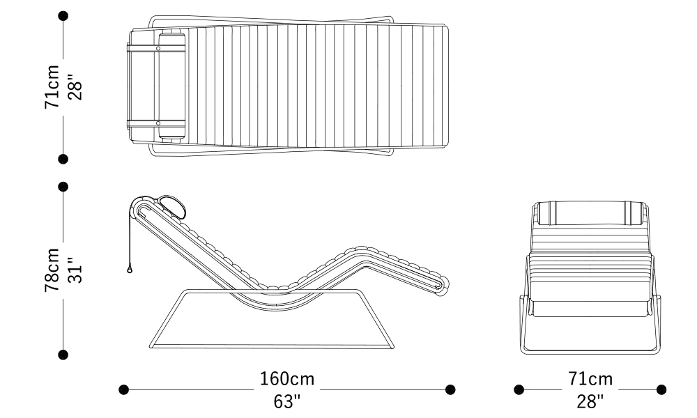 Imagen de las dimensiones principales del producto
